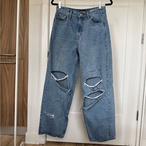 PLT Low Rise Medium Wash Jeans